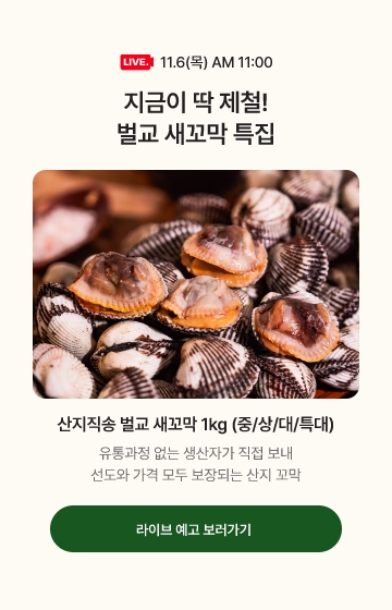 11.6(목) AM 11:00 - 벌교 새꼬막