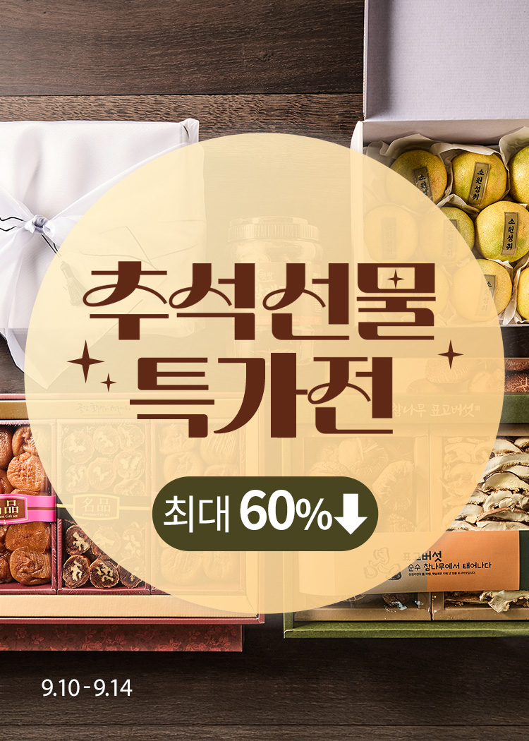 추석선물특가전