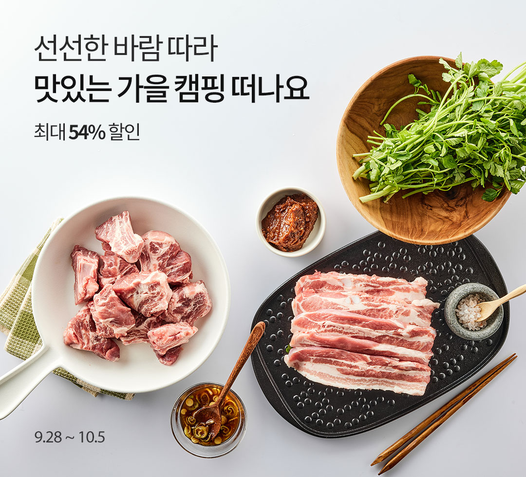 오아시스 캠핑기획전
