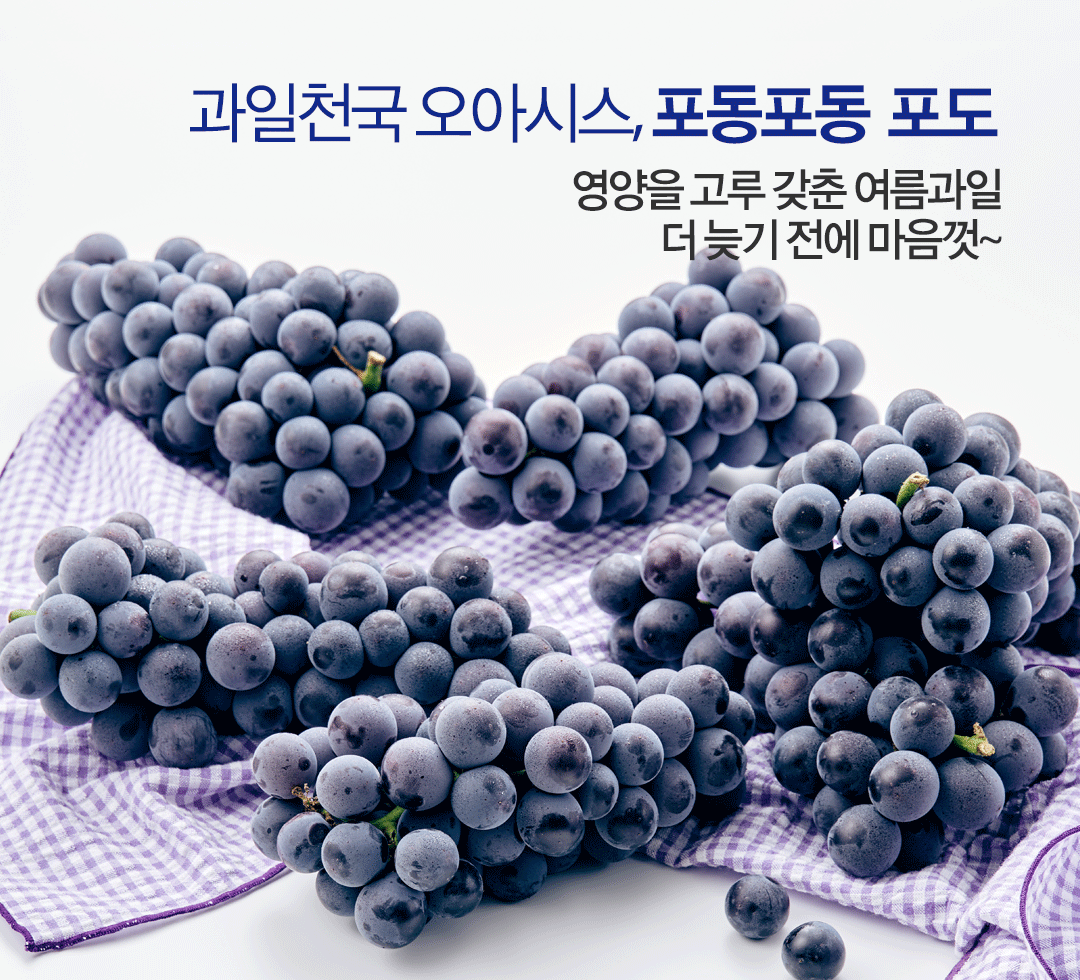 포도(노출기준 : 캠벨,거봉)