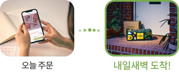 오늘 주문시 내일 새벽 도착!